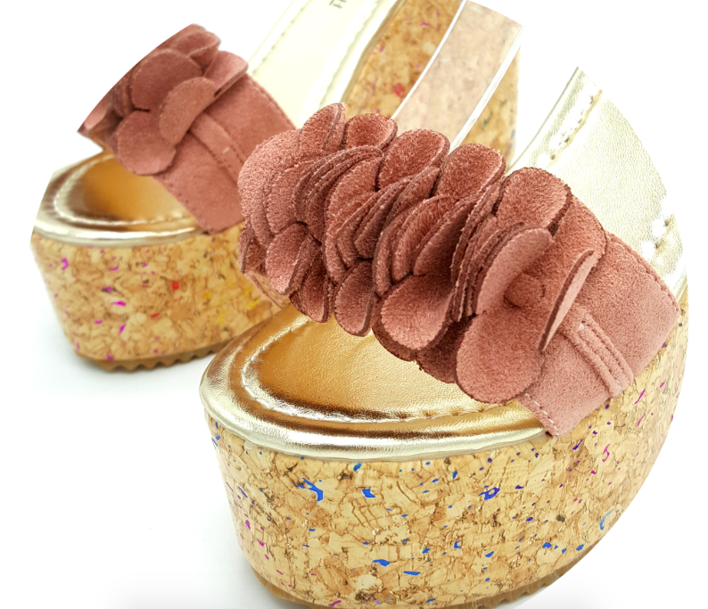 HA043 Lovely Wedges Pink